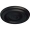Ekena Millwork Maria Ceiling Medallion (Fits Canopies up to 1 3/4"), Hand-Painted Steel Gray, 9 5/8"OD x 1 1/8"P CM09MASGS - alternate 2